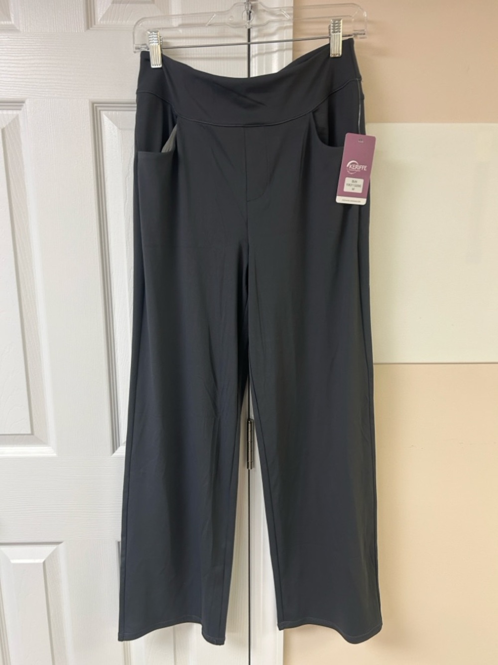 NWT Keriffe Wide Leg Yoga Pants